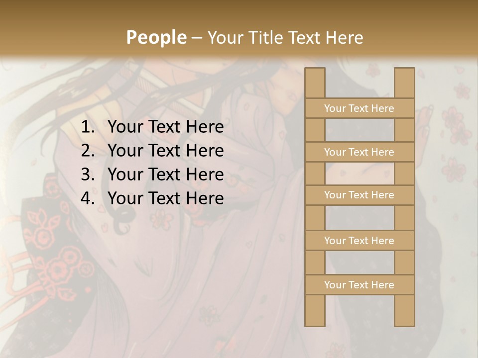 A Couple Of People Are Hugging In A Picture PowerPoint Template