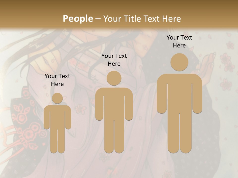 A Couple Of People Are Hugging In A Picture PowerPoint Template