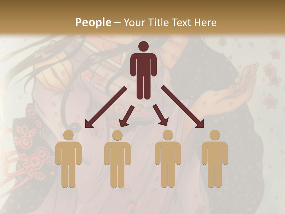 A Couple Of People Are Hugging In A Picture PowerPoint Template