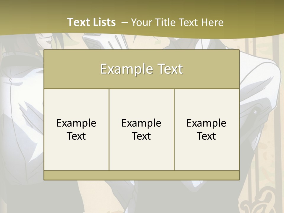 A Couple Of People Standing Next To Each Other PowerPoint Template