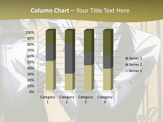 A Couple Of People Standing Next To Each Other PowerPoint Template