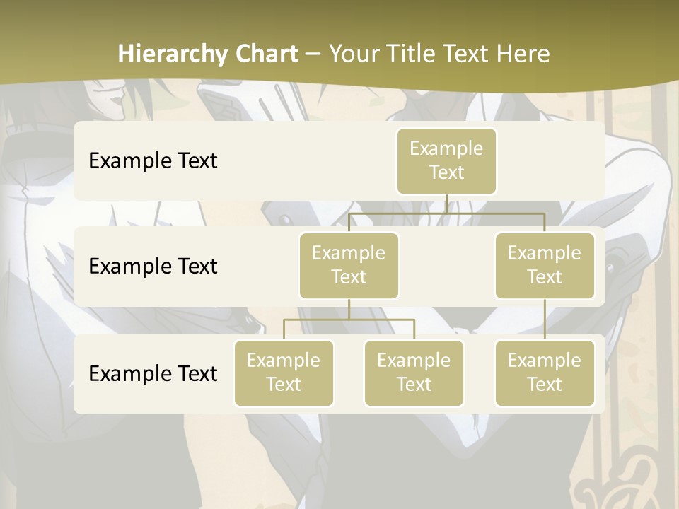 A Couple Of People Standing Next To Each Other PowerPoint Template