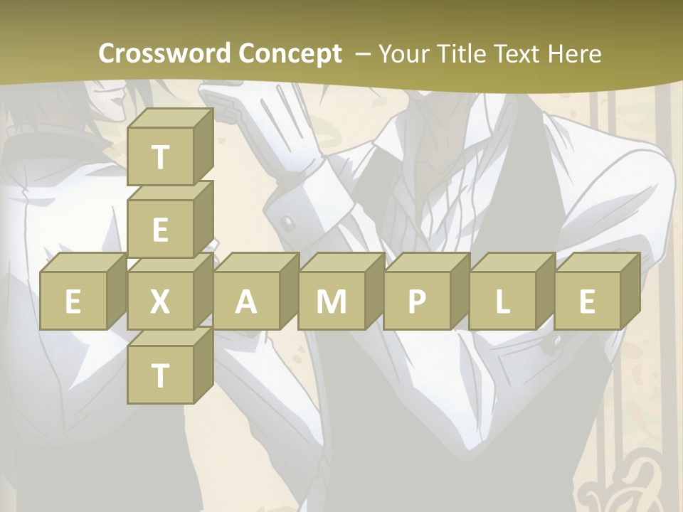 A Couple Of People Standing Next To Each Other PowerPoint Template