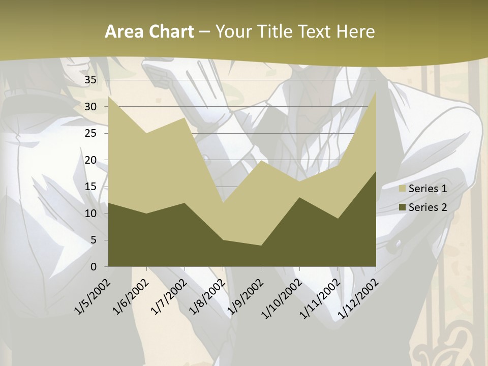 A Couple Of People Standing Next To Each Other PowerPoint Template
