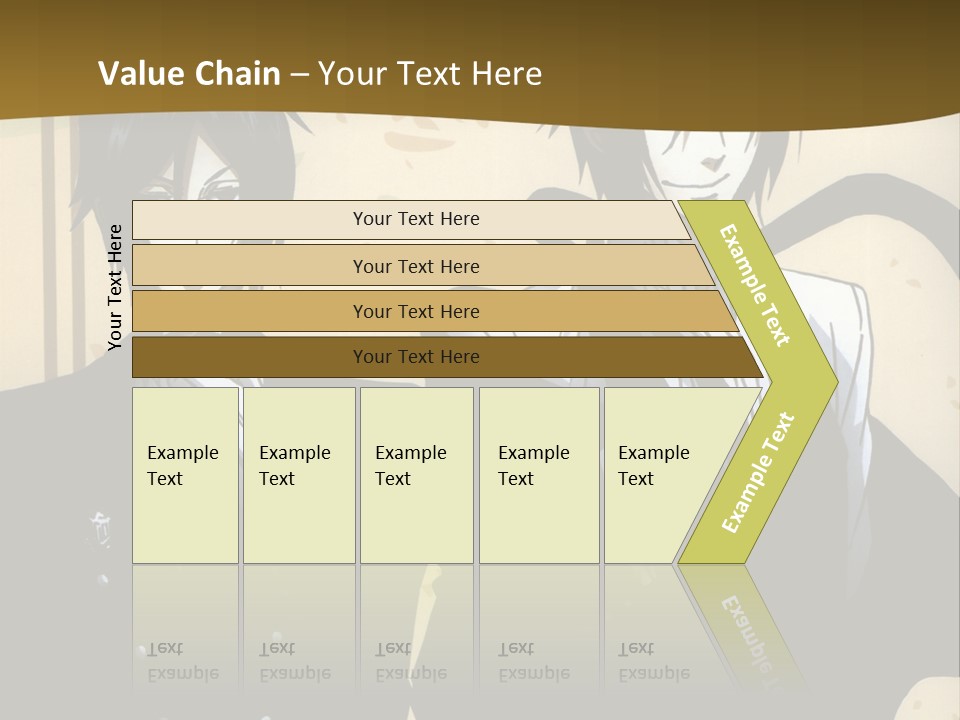A Couple Of People Standing Next To Each Other PowerPoint Template