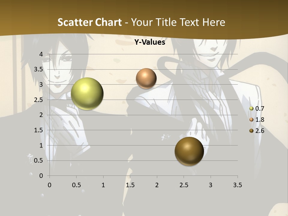 A Couple Of People Standing Next To Each Other PowerPoint Template