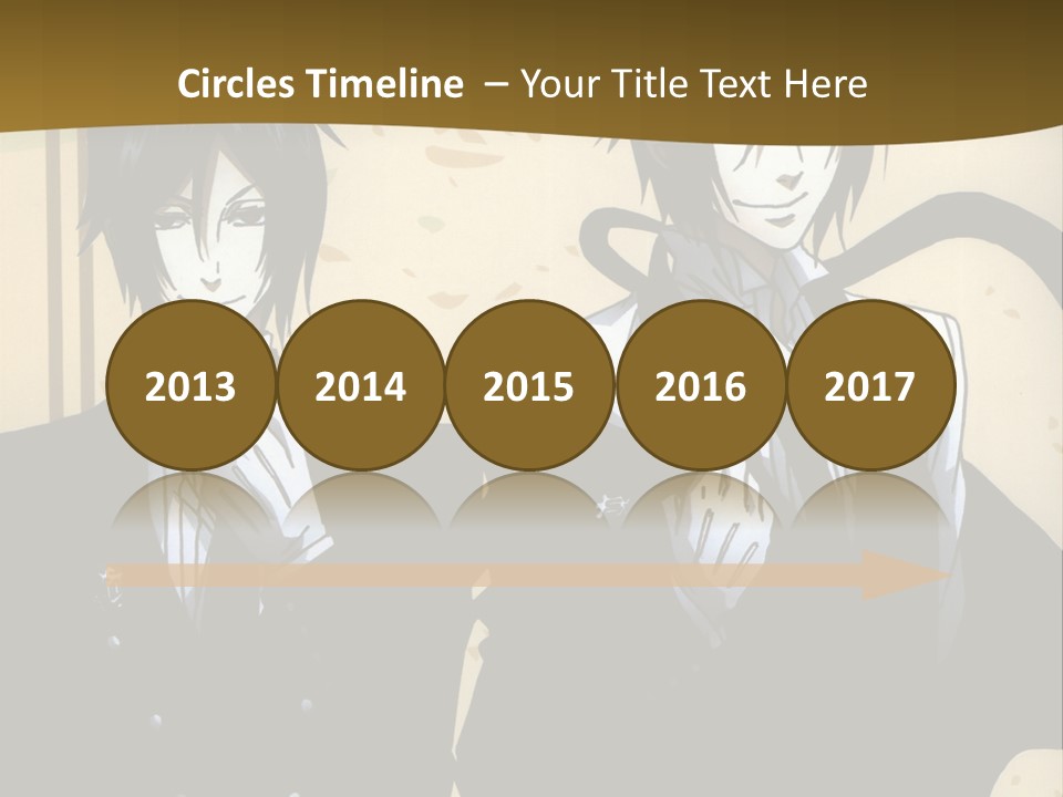 A Couple Of People Standing Next To Each Other PowerPoint Template