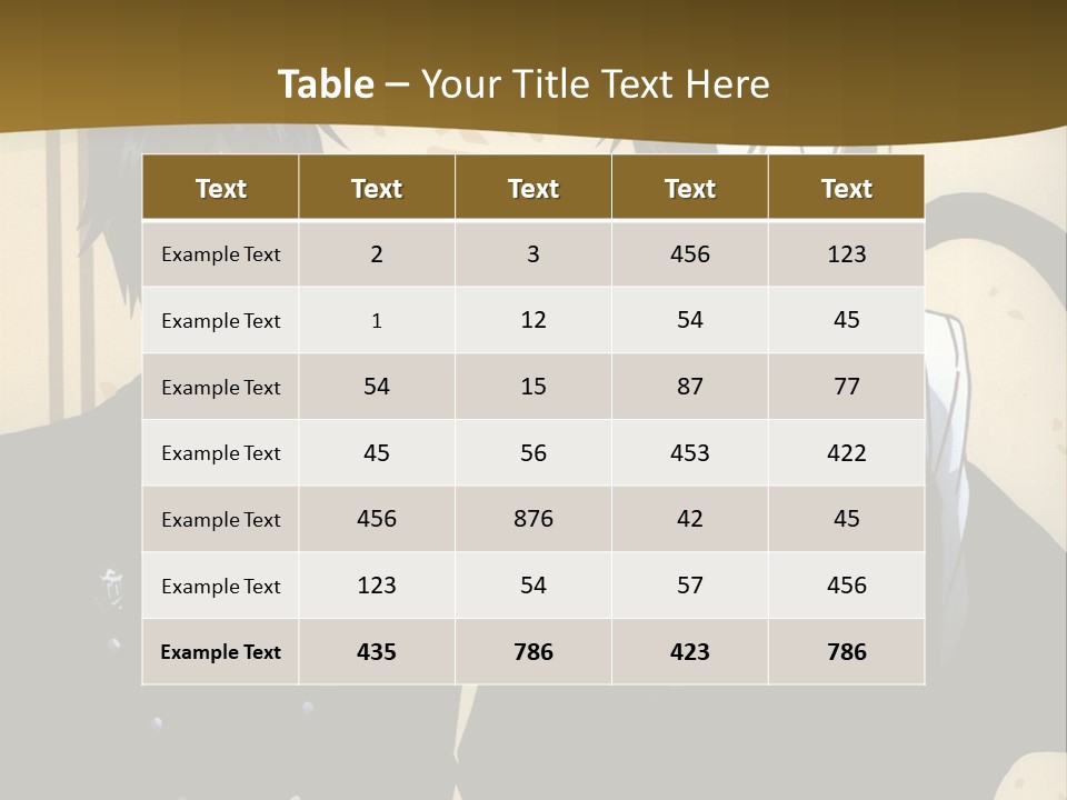 A Couple Of People Standing Next To Each Other PowerPoint Template