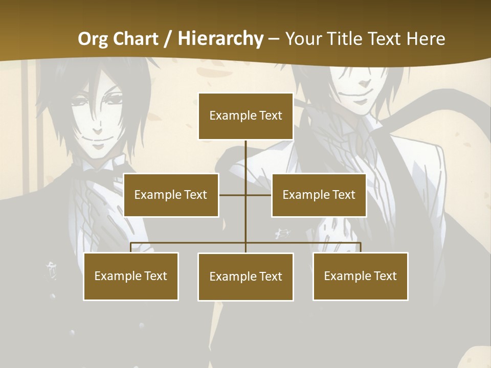A Couple Of People Standing Next To Each Other PowerPoint Template
