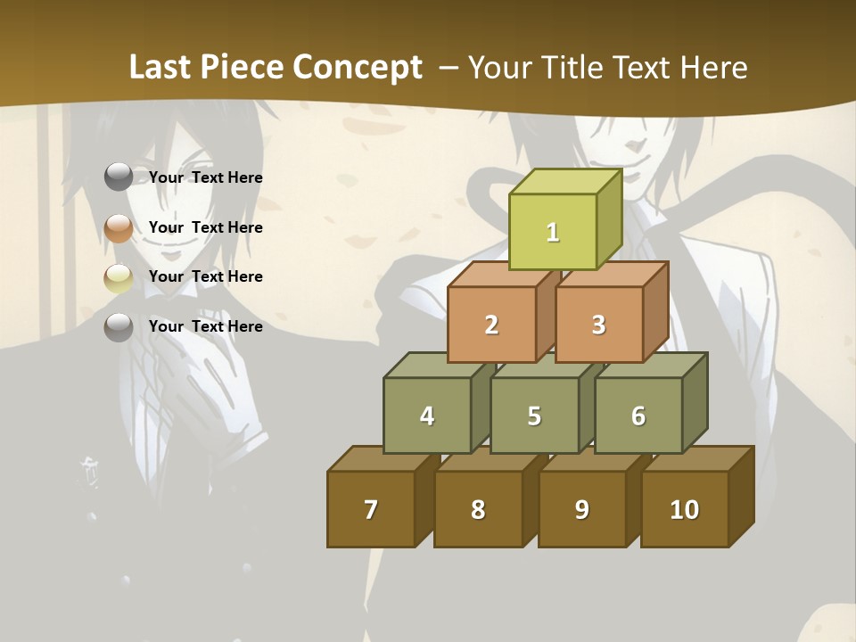 A Couple Of People Standing Next To Each Other PowerPoint Template