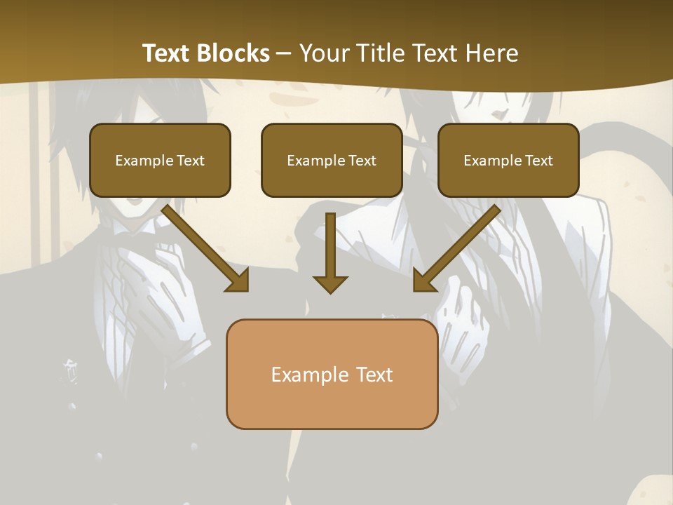 A Couple Of People Standing Next To Each Other PowerPoint Template