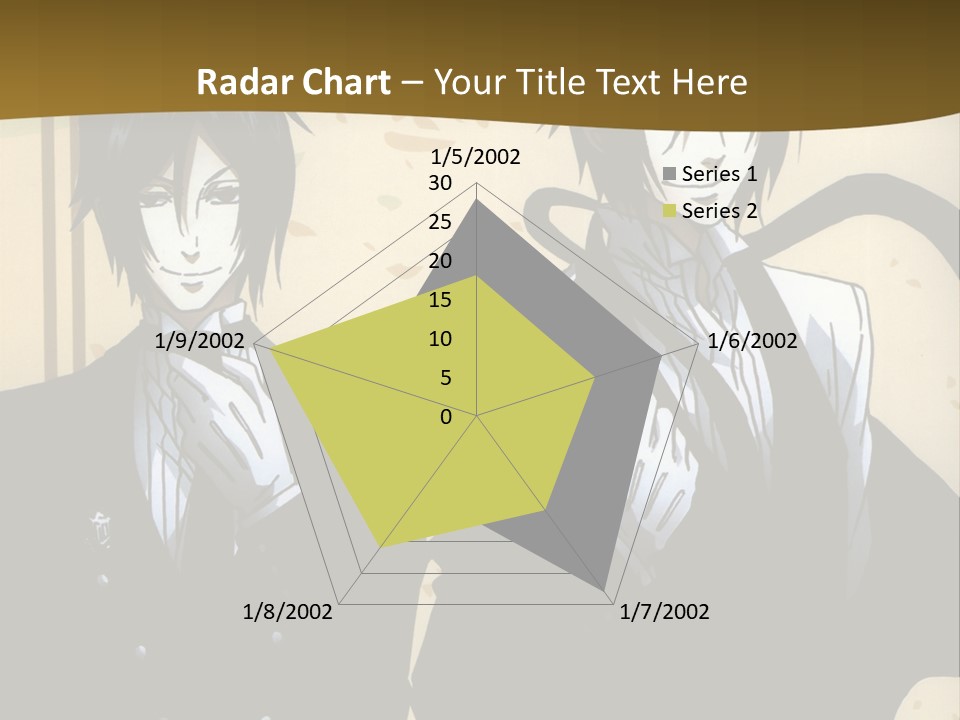 A Couple Of People Standing Next To Each Other PowerPoint Template