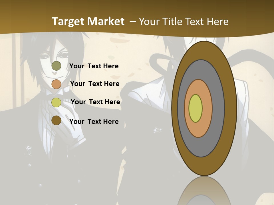 A Couple Of People Standing Next To Each Other PowerPoint Template