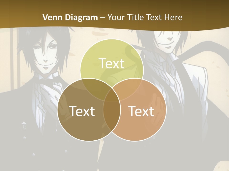 A Couple Of People Standing Next To Each Other PowerPoint Template