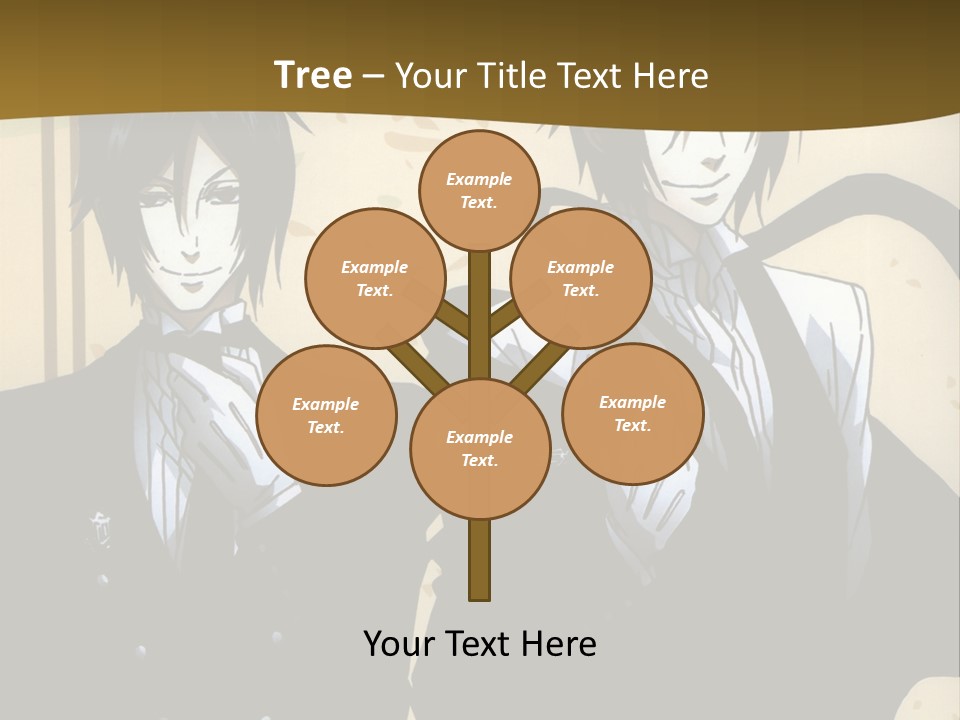 A Couple Of People Standing Next To Each Other PowerPoint Template