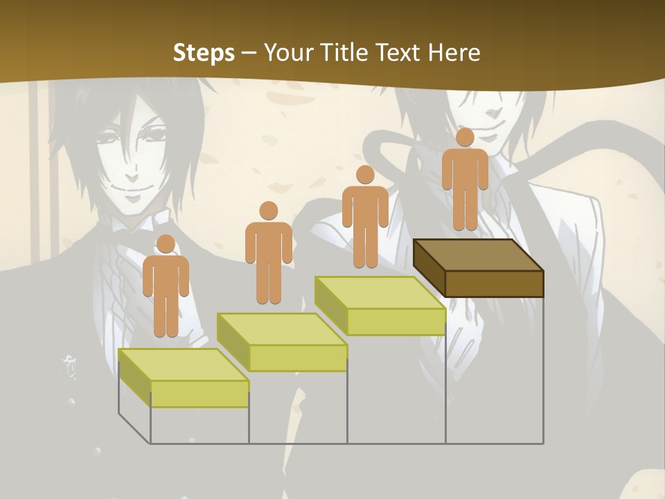 A Couple Of People Standing Next To Each Other PowerPoint Template