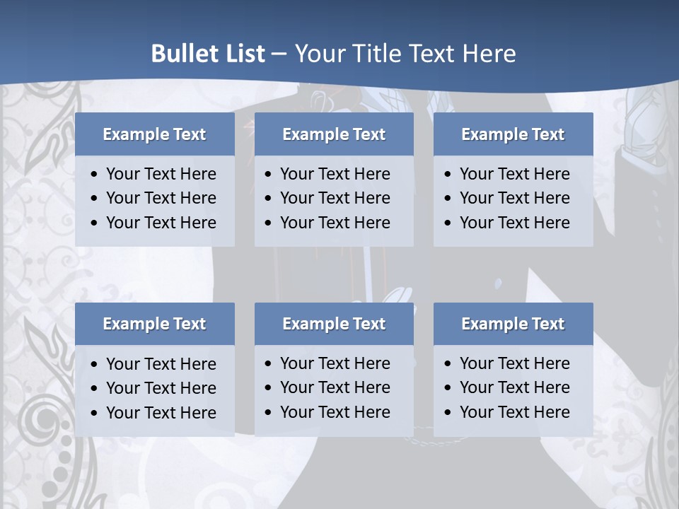 A Man In A Suit Holding A Present Powerpoint Template PowerPoint Template