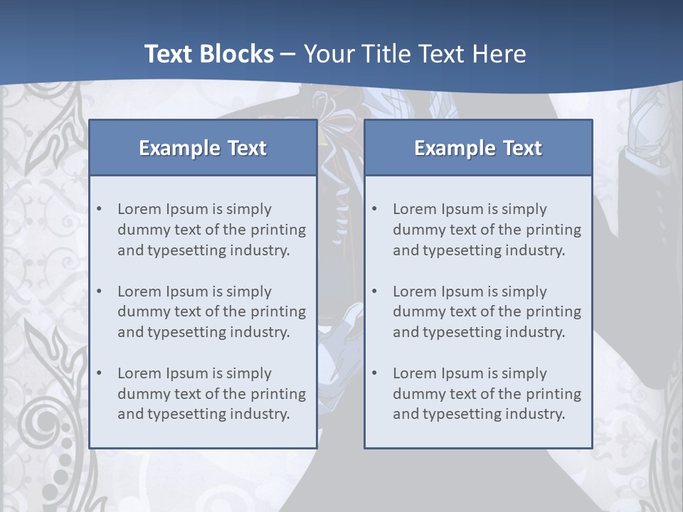 A Man In A Suit Holding A Present Powerpoint Template PowerPoint Template