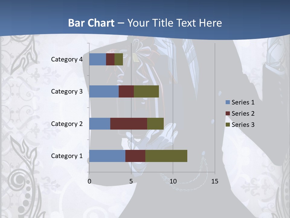 A Man In A Suit Holding A Present Powerpoint Template PowerPoint Template