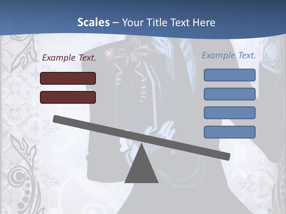 A Man In A Suit Holding A Present Powerpoint Template PowerPoint Template