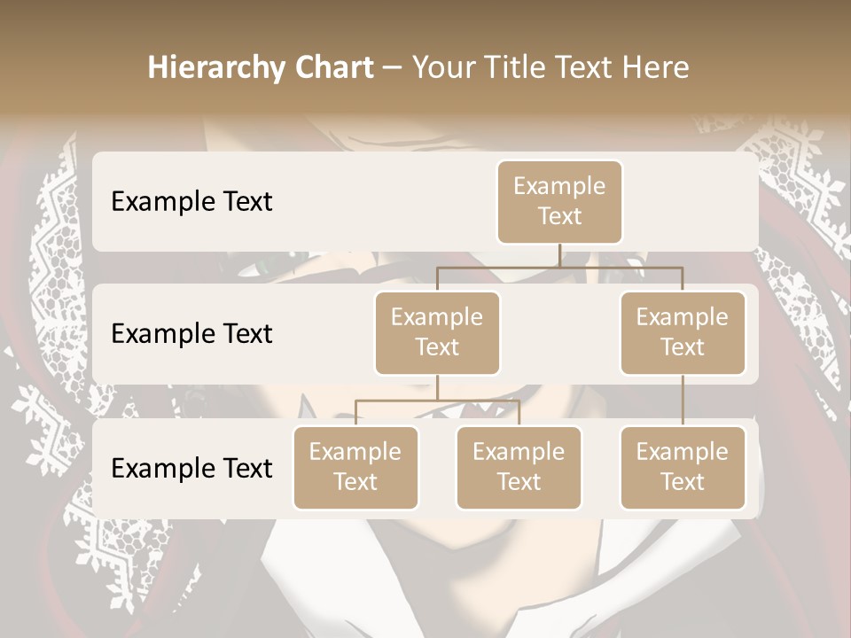 A Woman With Red Hair And Glasses Is Smiling PowerPoint Template