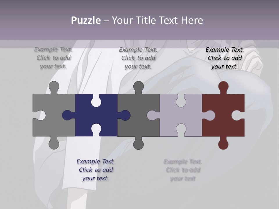 A Man Sitting On A Ledge With His Hand On His Chin PowerPoint Template