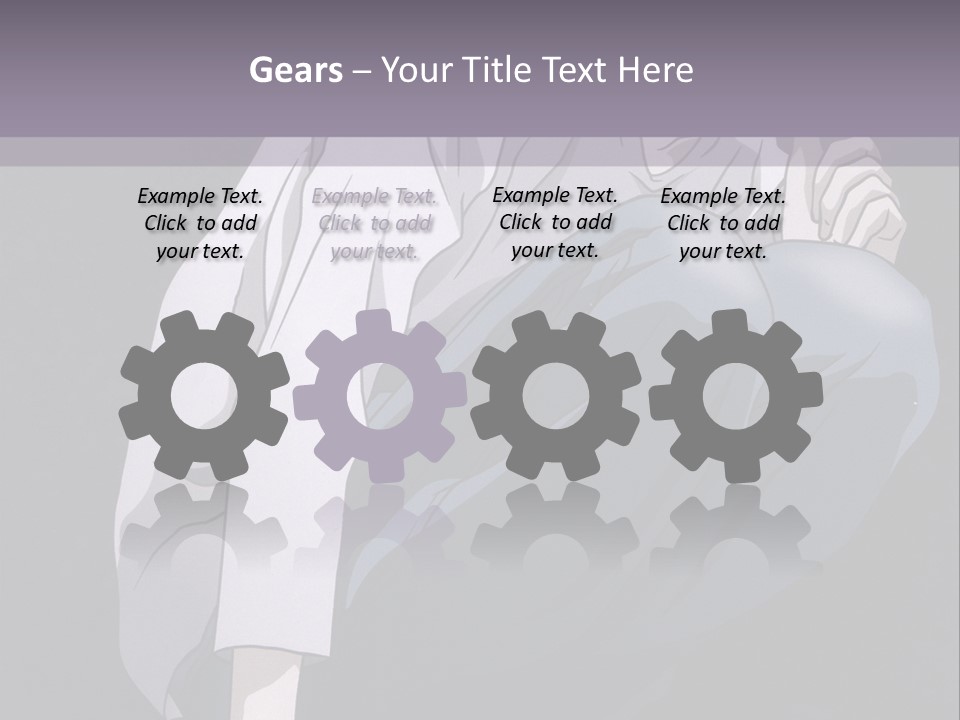 A Man Sitting On A Ledge With His Hand On His Chin PowerPoint Template