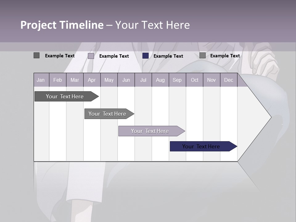 A Man Sitting On A Ledge With His Hand On His Chin PowerPoint Template
