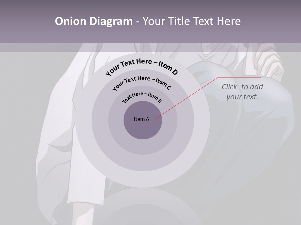 A Man Sitting On A Ledge With His Hand On His Chin PowerPoint Template