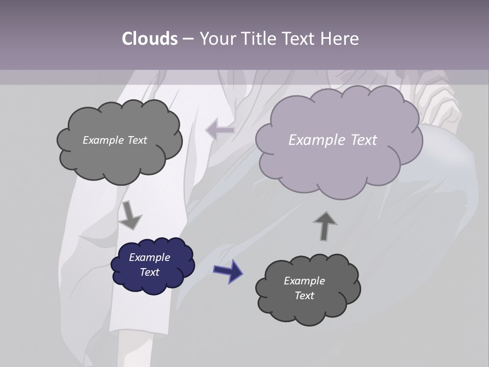 A Man Sitting On A Ledge With His Hand On His Chin PowerPoint Template