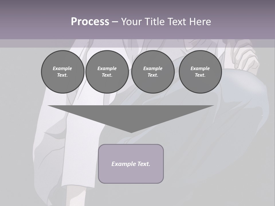 A Man Sitting On A Ledge With His Hand On His Chin PowerPoint Template