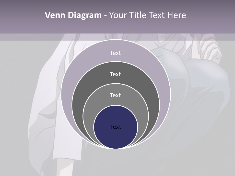 A Man Sitting On A Ledge With His Hand On His Chin PowerPoint Template