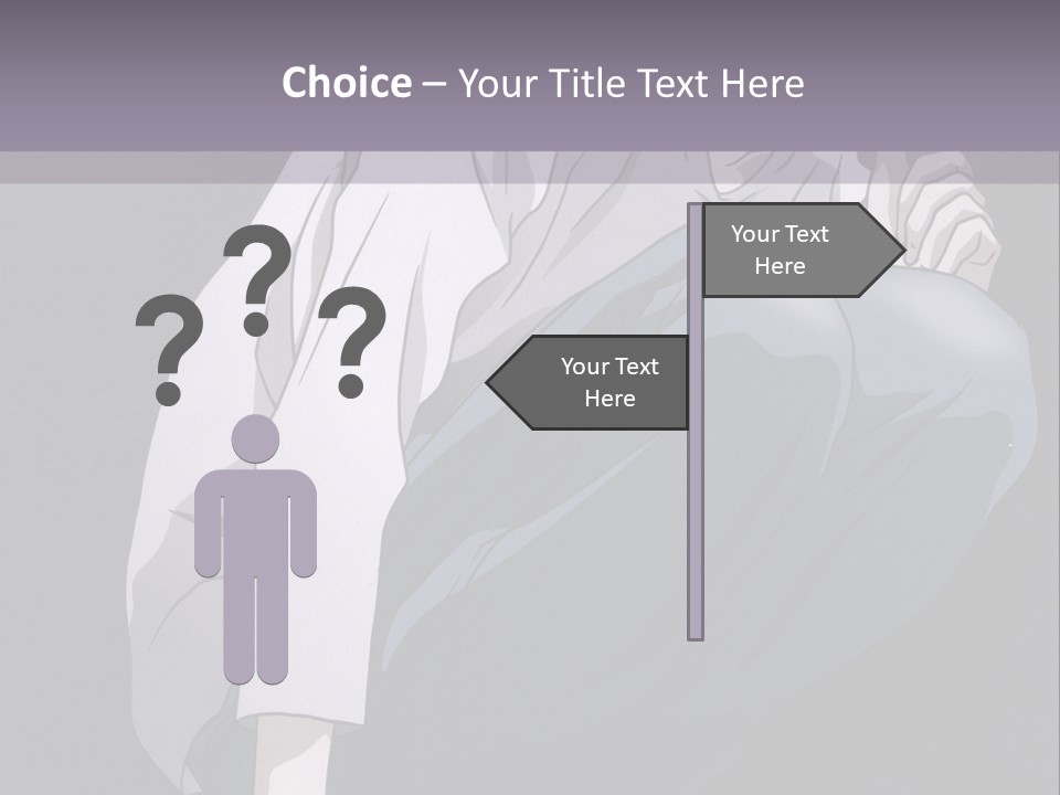 A Man Sitting On A Ledge With His Hand On His Chin PowerPoint Template