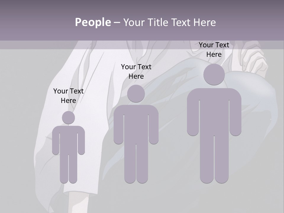 A Man Sitting On A Ledge With His Hand On His Chin PowerPoint Template