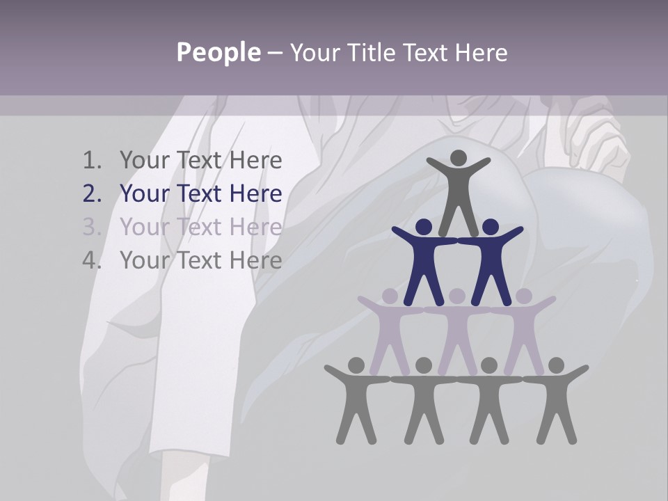 A Man Sitting On A Ledge With His Hand On His Chin PowerPoint Template