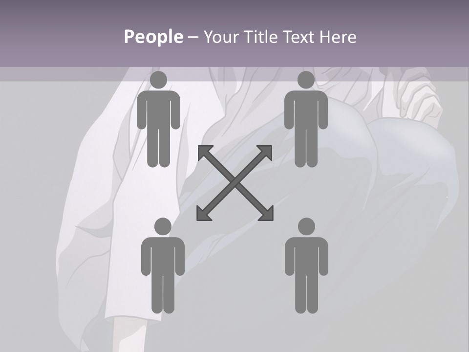 A Man Sitting On A Ledge With His Hand On His Chin PowerPoint Template