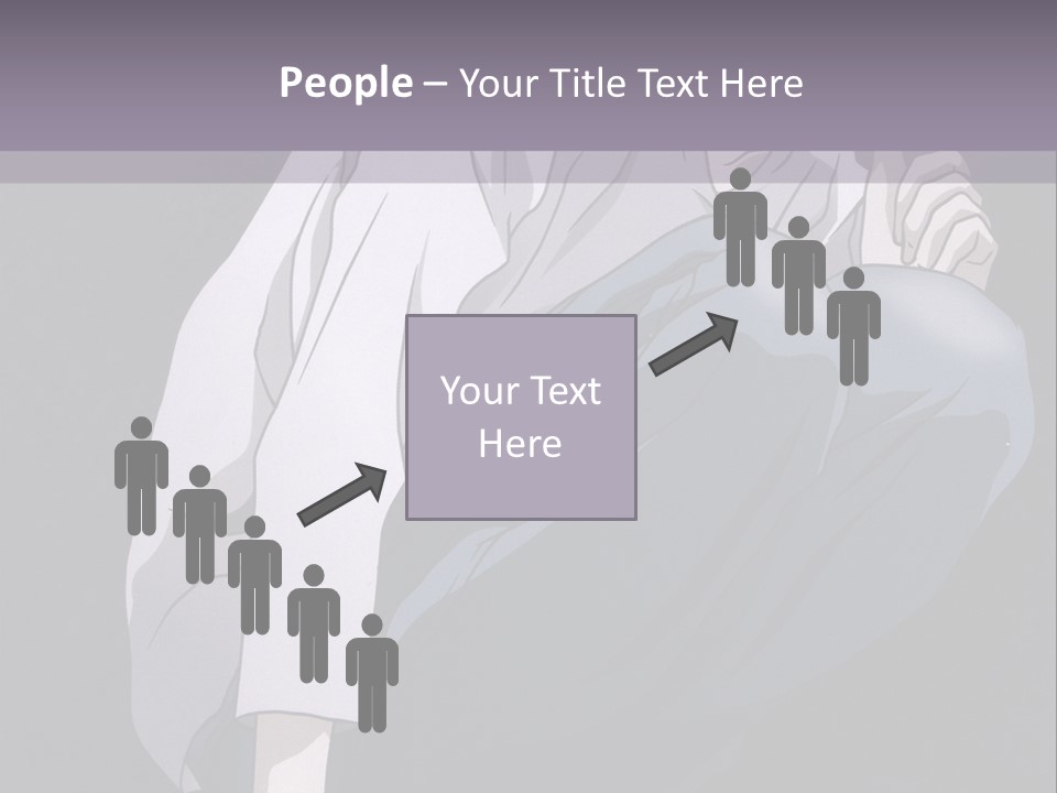 A Man Sitting On A Ledge With His Hand On His Chin PowerPoint Template