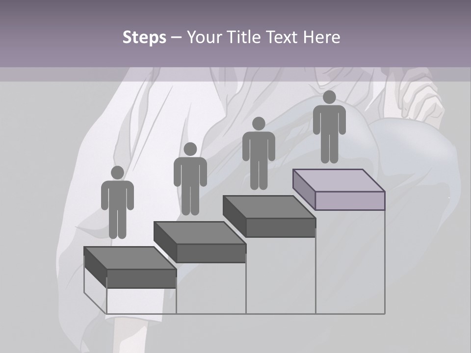 A Man Sitting On A Ledge With His Hand On His Chin PowerPoint Template