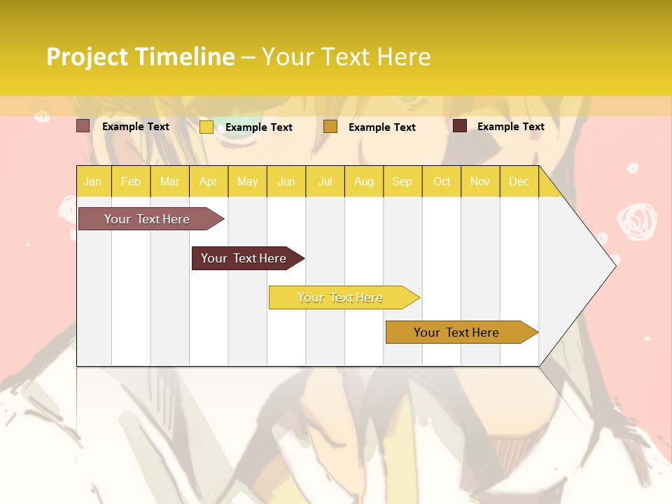 A Young Man With Blonde Hair Wearing A Tie PowerPoint Template