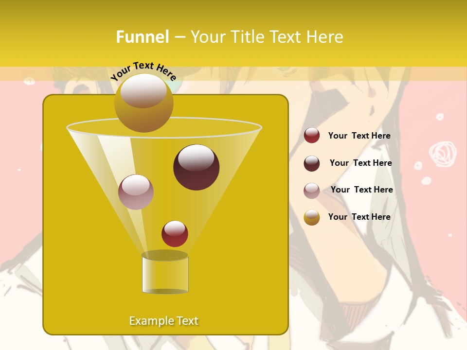 A Young Man With Blonde Hair Wearing A Tie PowerPoint Template