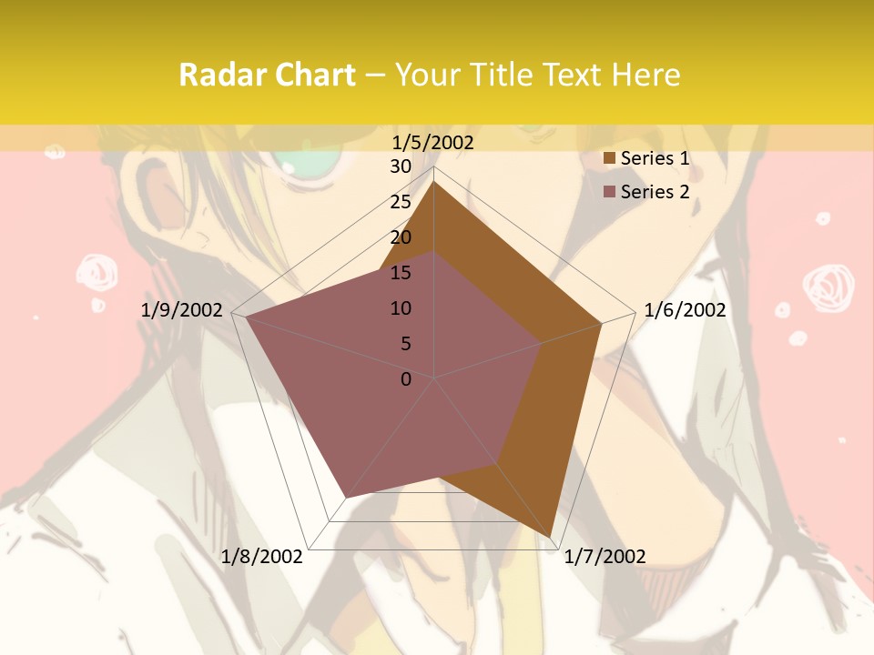 A Young Man With Blonde Hair Wearing A Tie PowerPoint Template