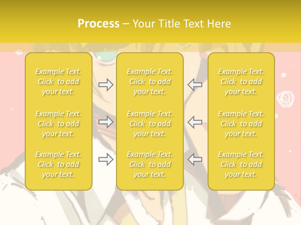 A Young Man With Blonde Hair Wearing A Tie PowerPoint Template