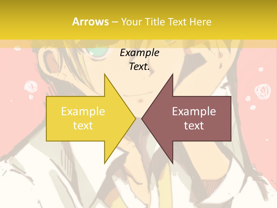 A Young Man With Blonde Hair Wearing A Tie PowerPoint Template