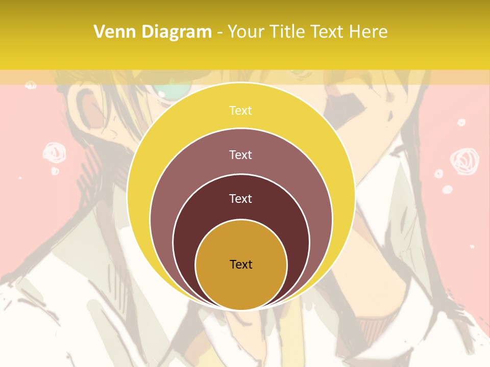 A Young Man With Blonde Hair Wearing A Tie PowerPoint Template