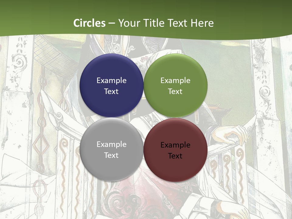 A Couple Of Anime Characters Sitting On A Bench PowerPoint Template