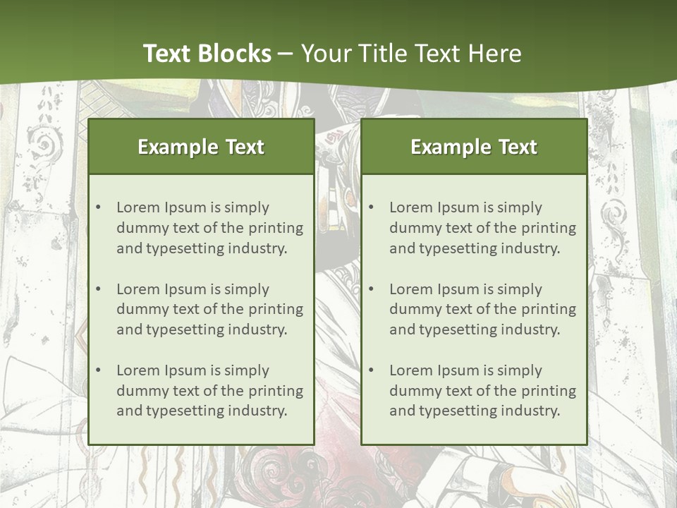 A Couple Of Anime Characters Sitting On A Bench PowerPoint Template