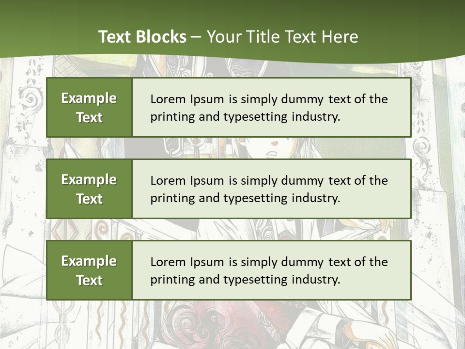 A Couple Of Anime Characters Sitting On A Bench PowerPoint Template