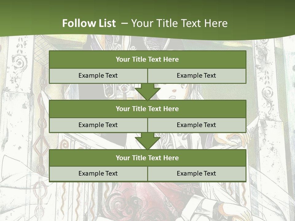 A Couple Of Anime Characters Sitting On A Bench PowerPoint Template