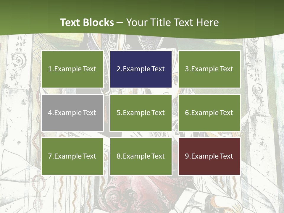 A Couple Of Anime Characters Sitting On A Bench PowerPoint Template