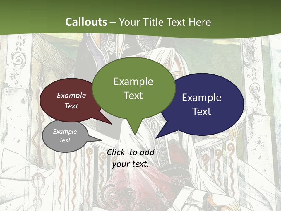 A Couple Of Anime Characters Sitting On A Bench PowerPoint Template